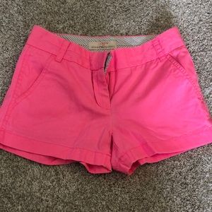 Pink Shorts J. Crew